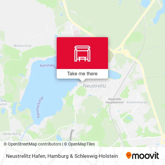 Карта Neustrelitz Hafen
