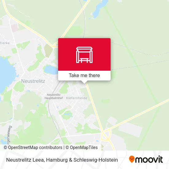 Карта Neustrelitz Leea