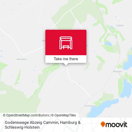 Godenswege Abzeig Cammin map