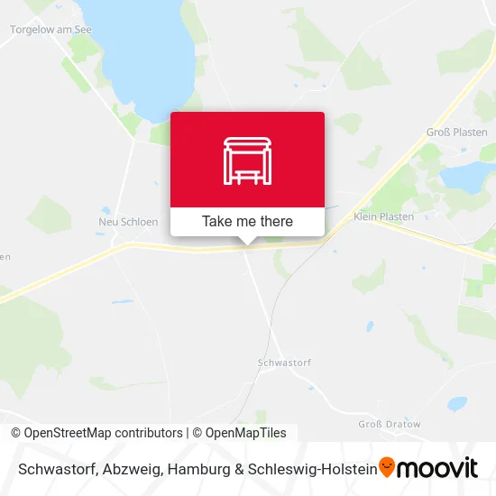 Карта Schwastorf, Abzweig