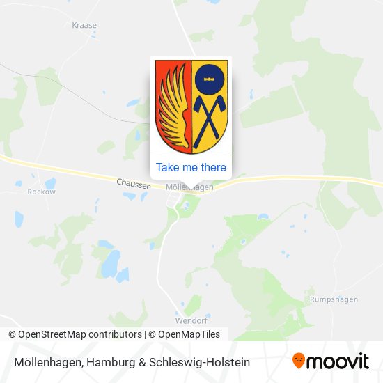 Möllenhagen map