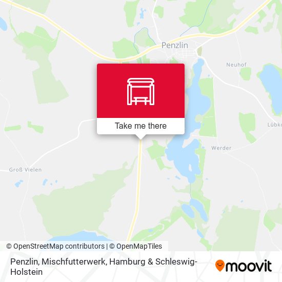 Penzlin, Mischfutterwerk map