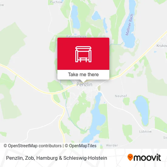 Карта Penzlin, Zob