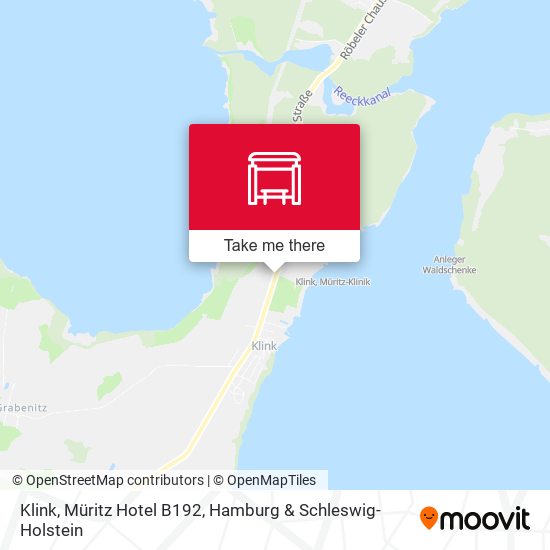 Klink, Müritz Hotel B192 map