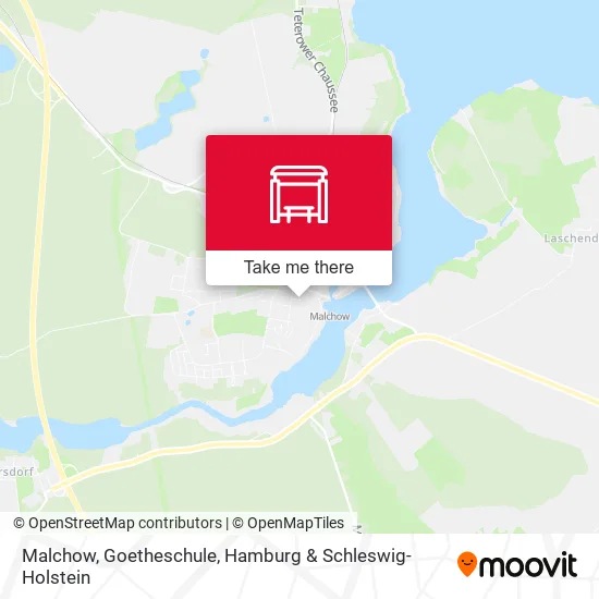 Карта Malchow, Goetheschule