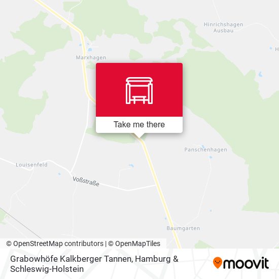 Grabowhöfe Kalkberger Tannen map