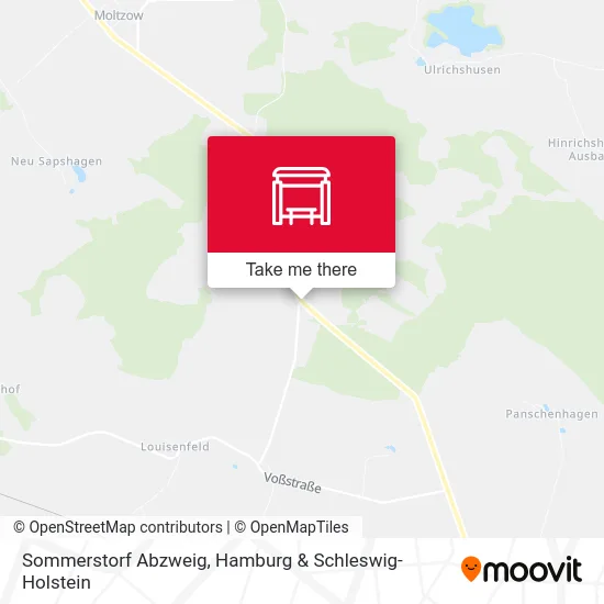 Карта Sommerstorf Abzweig