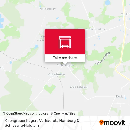 Карта Kirchgrubenhagen, Verkaufst.