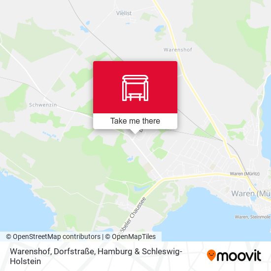 Warenshof, Dorfstraße map