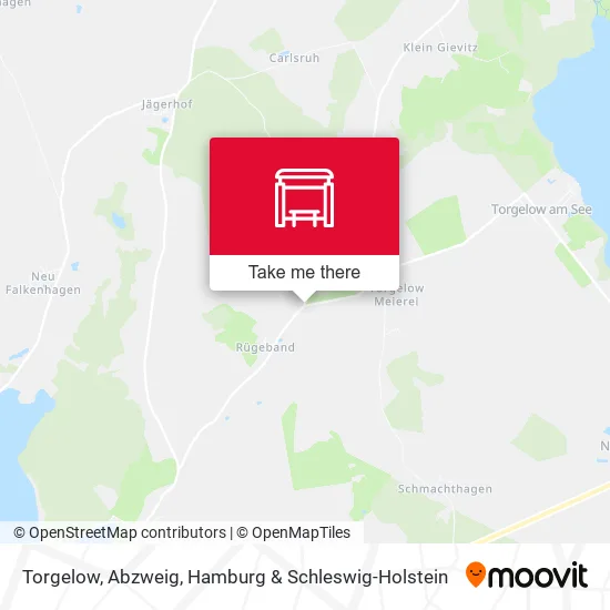 Карта Torgelow, Abzweig