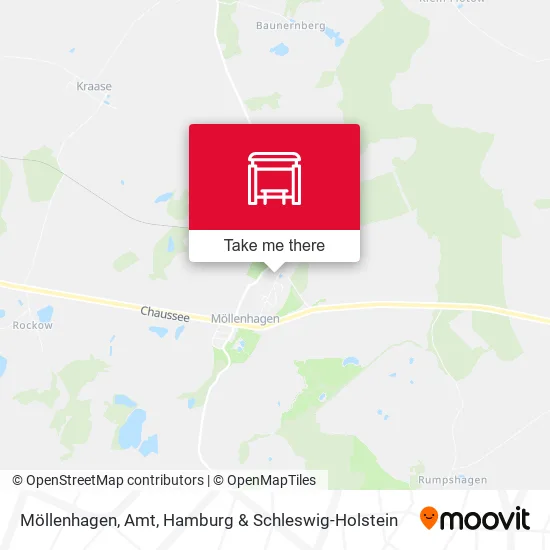 Карта Möllenhagen, Amt