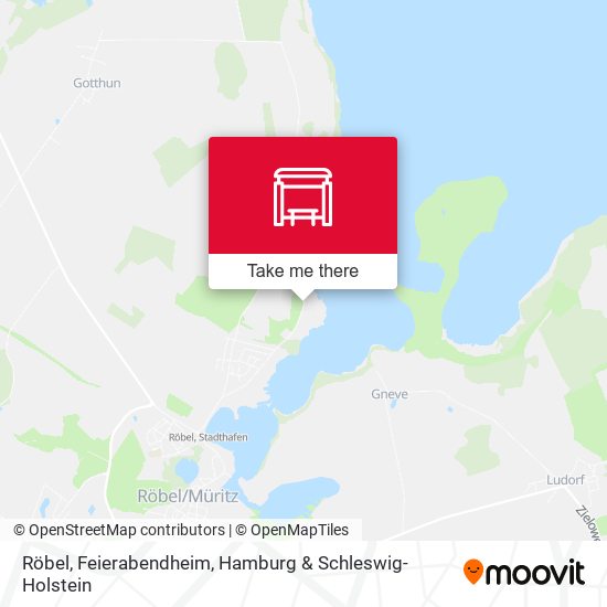 Röbel, Feierabendheim map