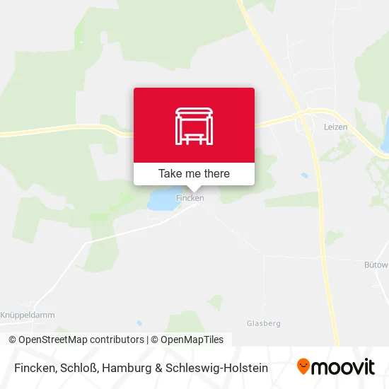 Карта Fincken, Schloß