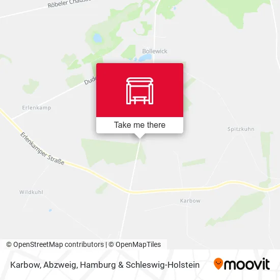 Карта Karbow, Abzweig