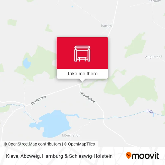 Карта Kieve, Abzweig