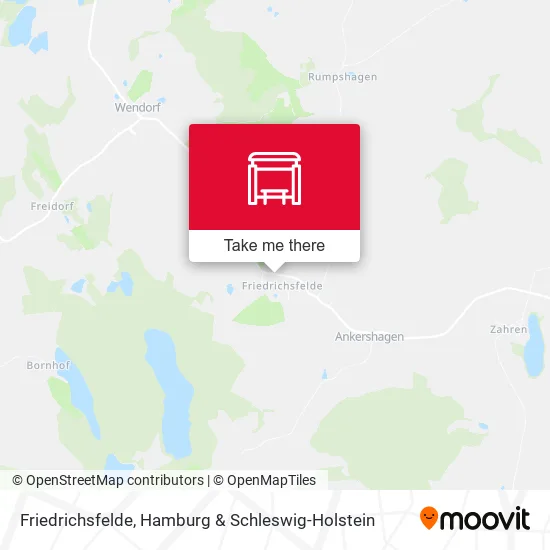 Карта Friedrichsfelde