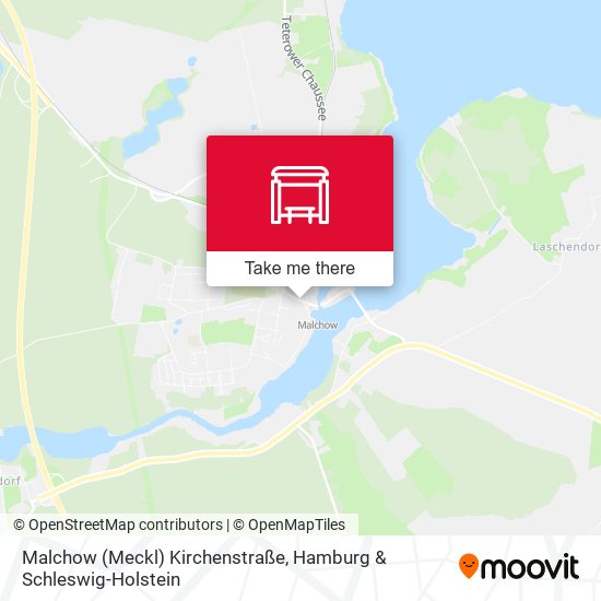 Malchow (Meckl) Kirchenstraße map
