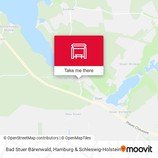 Bad Stuer Bärenwald map