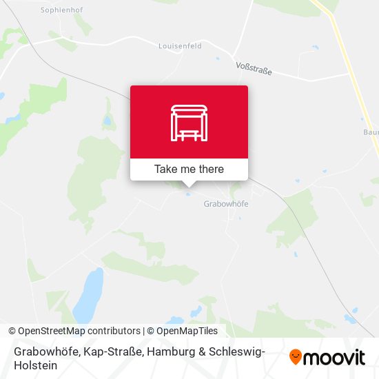 Grabowhöfe, Kap-Straße map