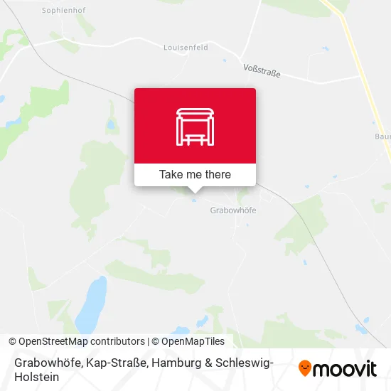 Карта Grabowhöfe, Kap-Straße