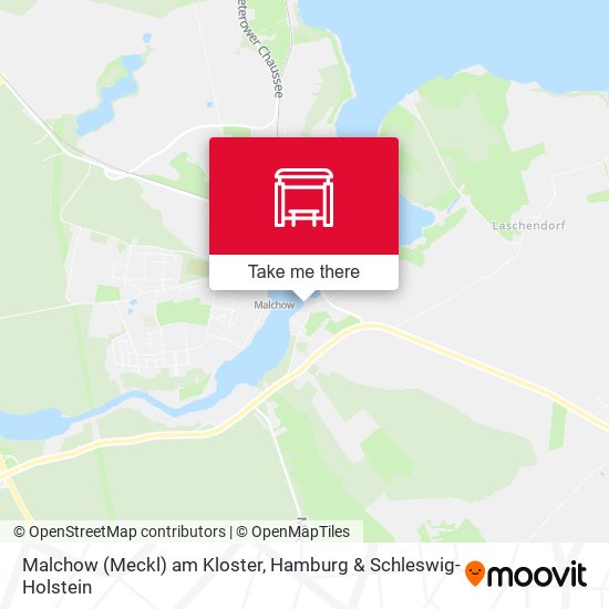 Malchow (Meckl) am Kloster map