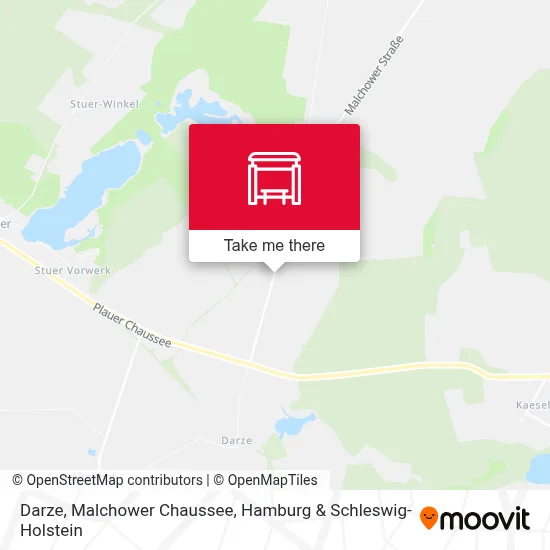 Darze, Malchower Chaussee map