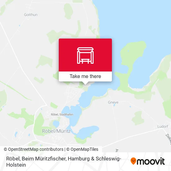 Карта Röbel, Beim Müritzfischer