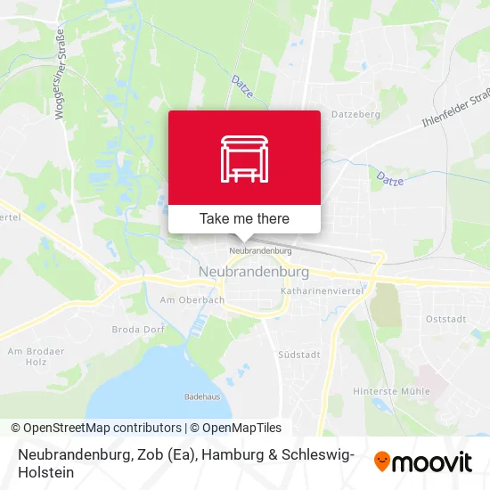 Карта Neubrandenburg, Zob (Ea)