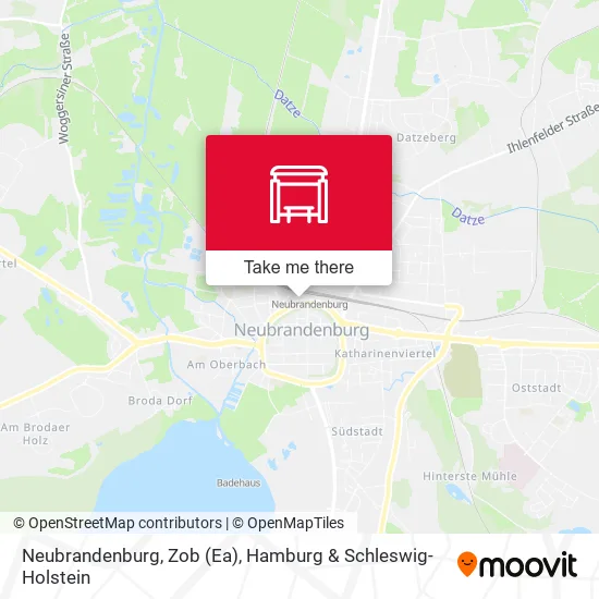 Карта Neubrandenburg, Zob (Ea)