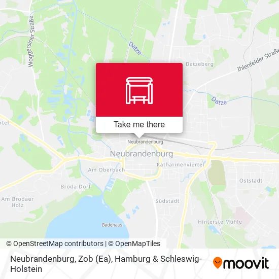 Карта Neubrandenburg, Zob (Ea)
