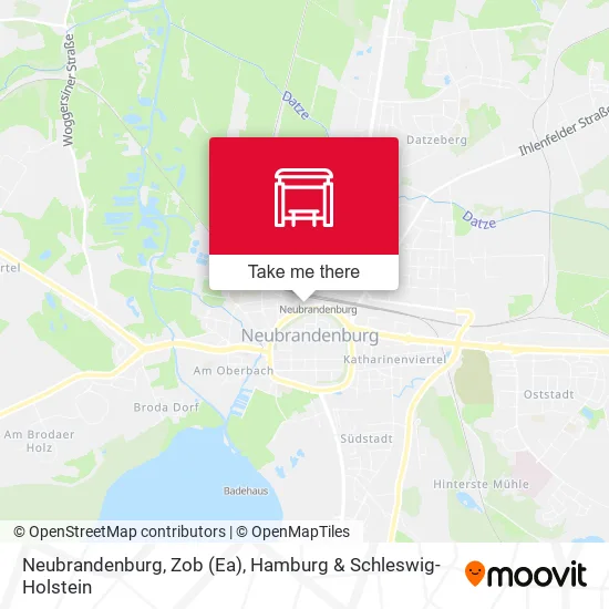 Карта Neubrandenburg, Zob (Ea)