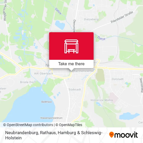 Карта Neubrandenburg, Rathaus