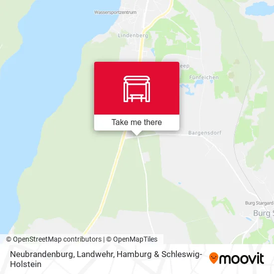 Карта Neubrandenburg, Landwehr