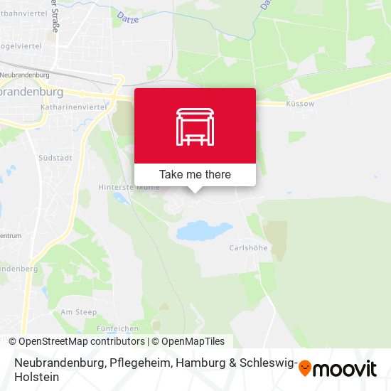 Neubrandenburg, Pflegeheim map
