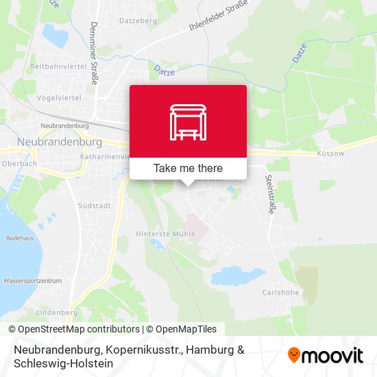 Neubrandenburg, Kopernikusstr. map
