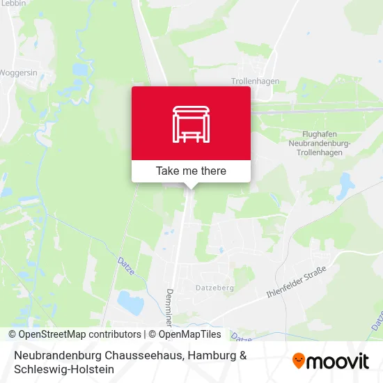 Neubrandenburg Chausseehaus map