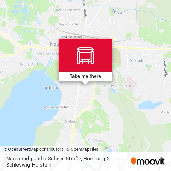 Neubrandg. John-Schehr-Straße map