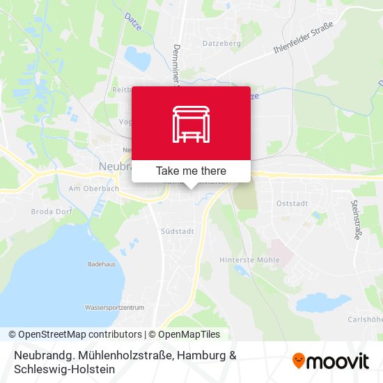Neubrandg. Mühlenholzstraße map