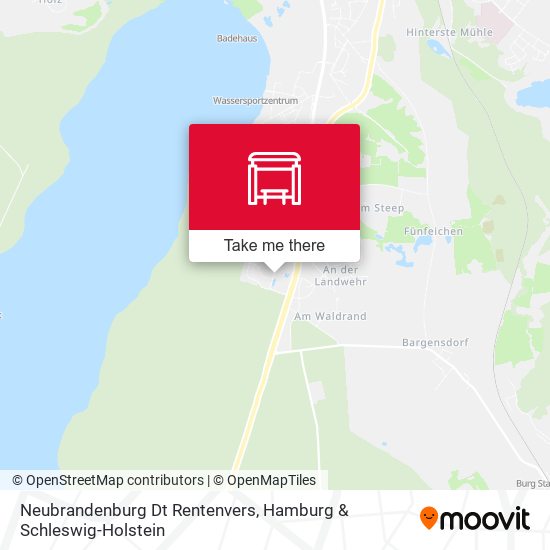 Neubrandenburg Dt Rentenvers map