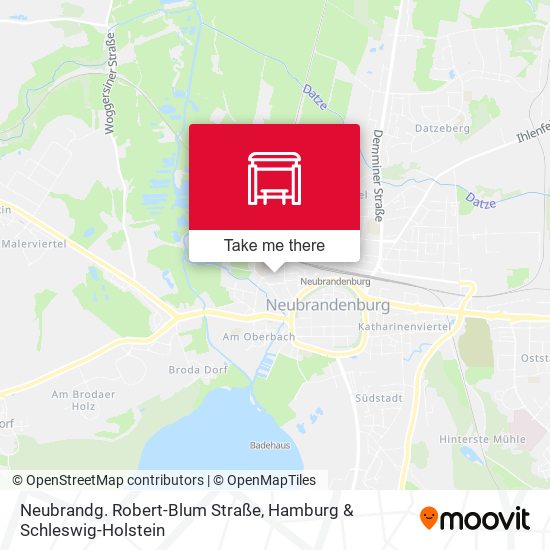 Neubrandg. Robert-Blum Straße map