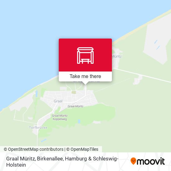 Graal Müritz, Birkenallee map