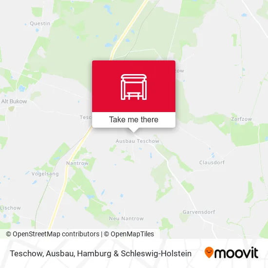 Карта Teschow, Ausbau