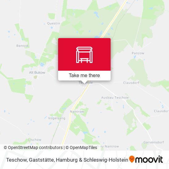 Teschow, Gaststätte map