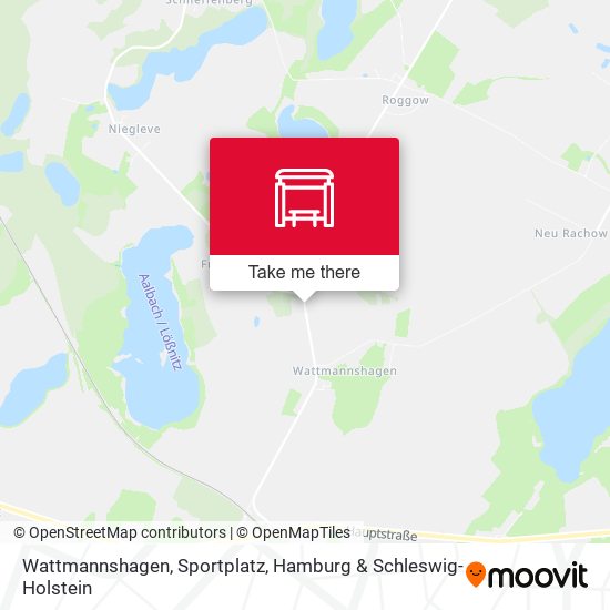 Wattmannshagen, Sportplatz map