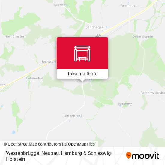 Westenbrügge, Neubau map