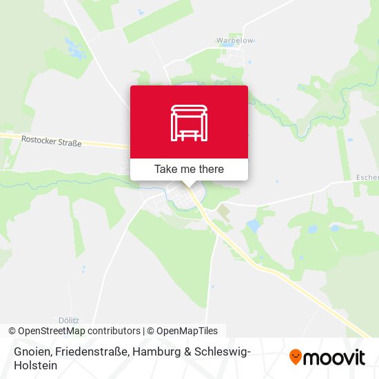 Gnoien, Friedenstraße map