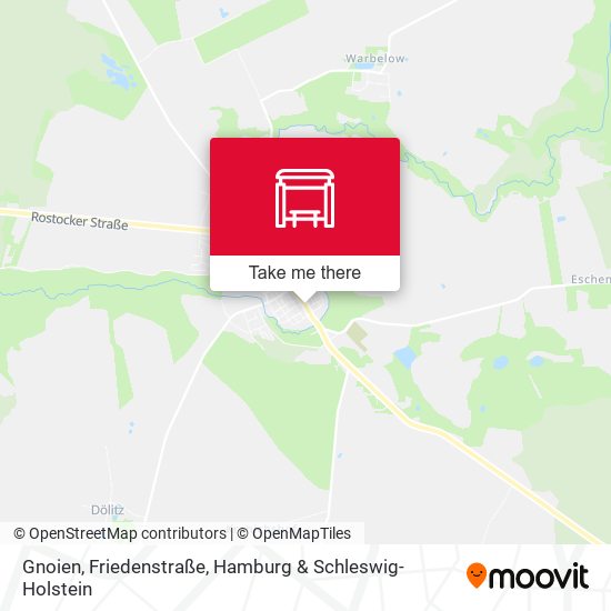 Gnoien, Friedenstraße map