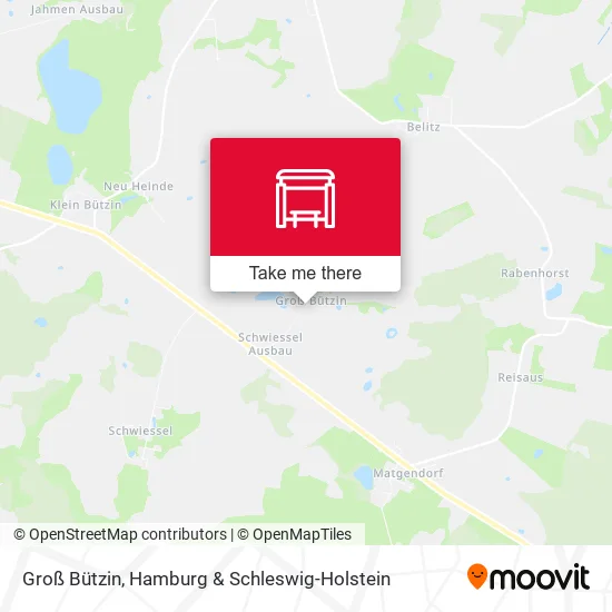 Карта Groß Bützin