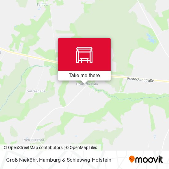 Groß Nieköhr map