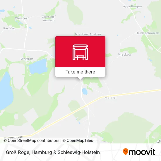 Карта Groß Roge